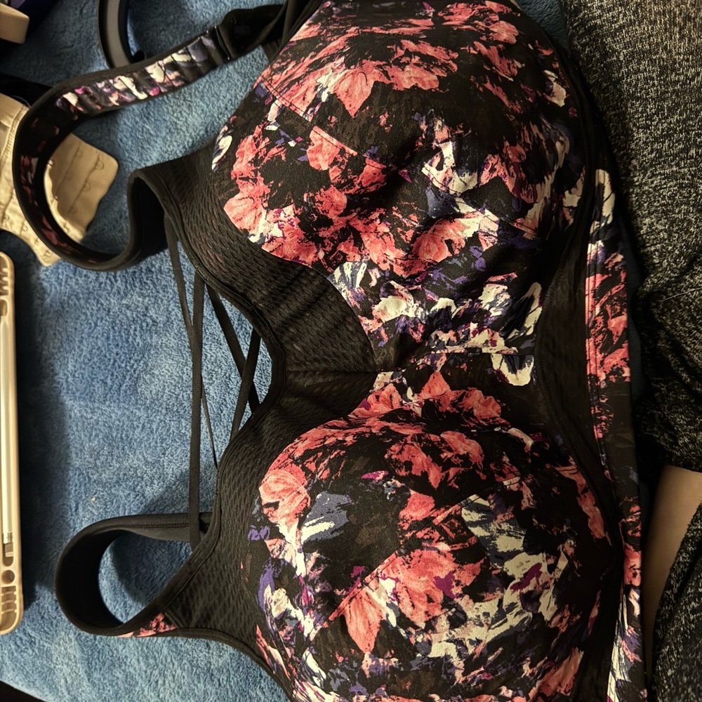 High impact underwire sports bra